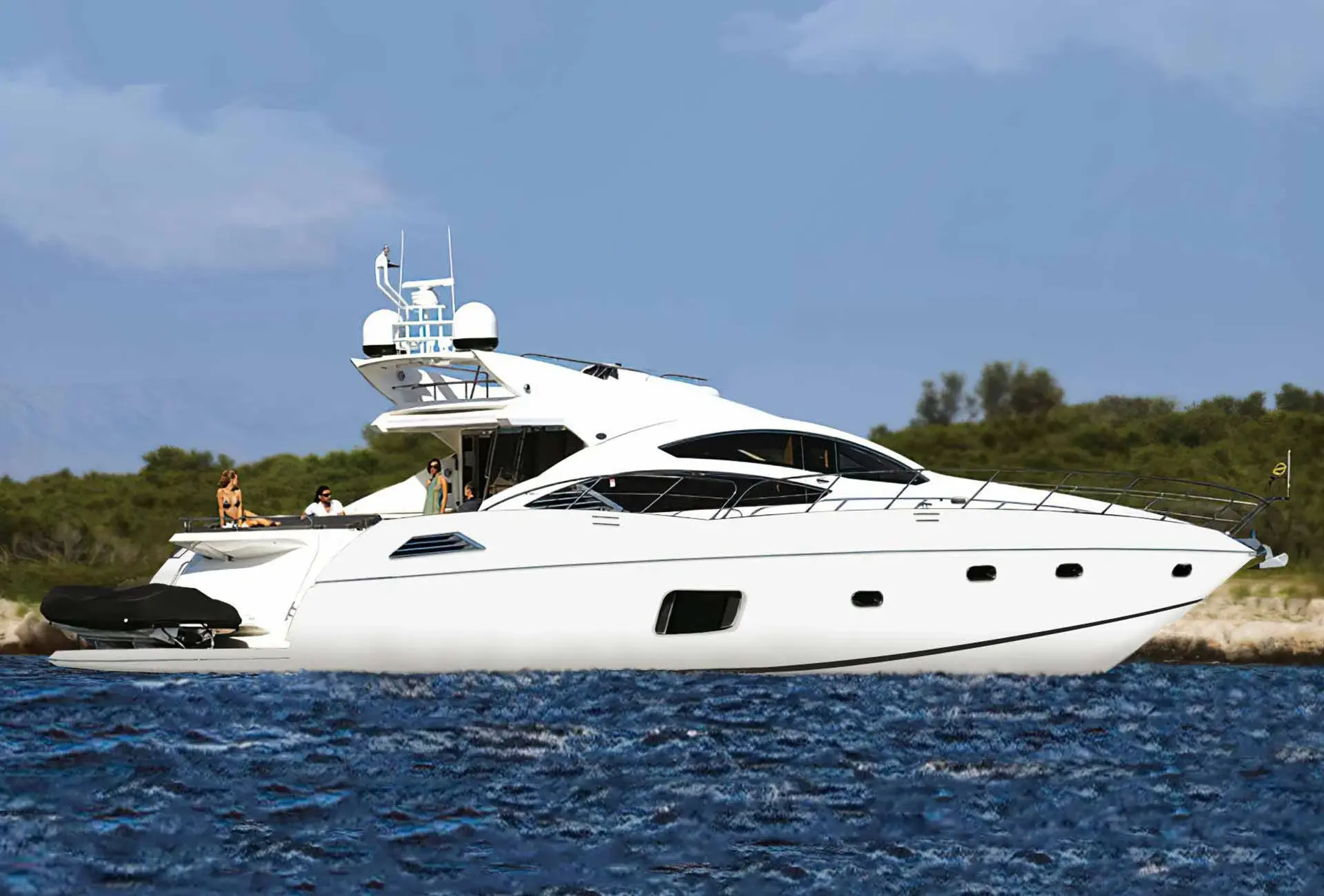 sunseeker 74 predator yacht for sale profile